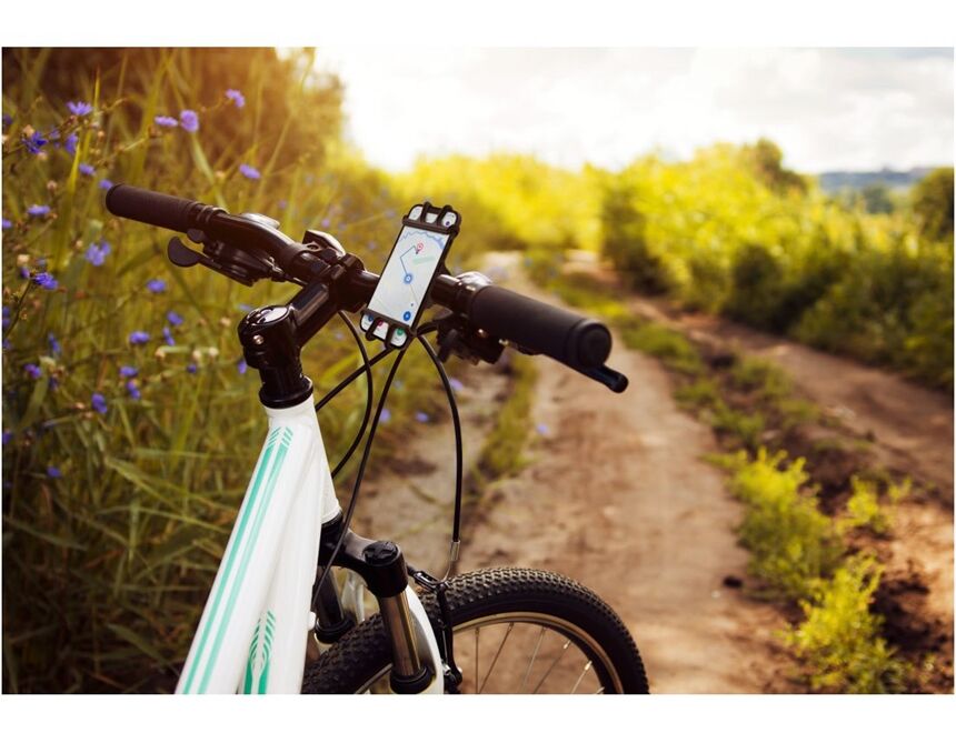 Hama 201508 Fahrrad-Handyhalterung Flexible
