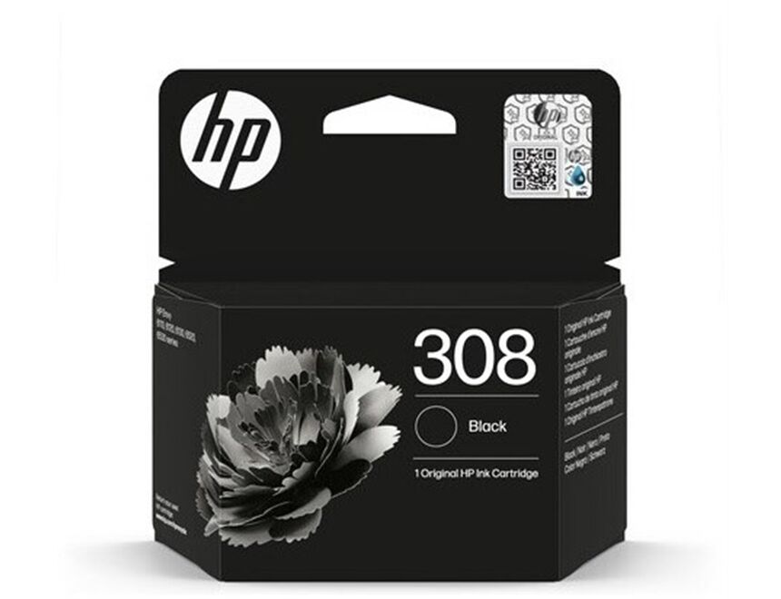 HP HP/Ink 308 BK Original Ink Cartridg