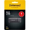 Intenso Alu Line USB-Stick 2.0 (8GB) anthrazit