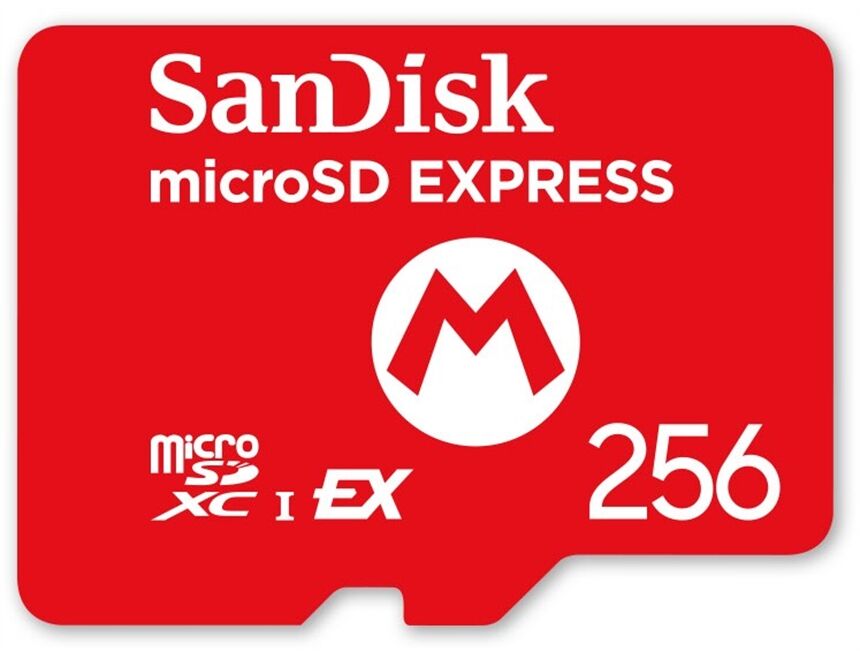 SANDISK microSD EXPRESS (256GB) für Nintendo Switch 2