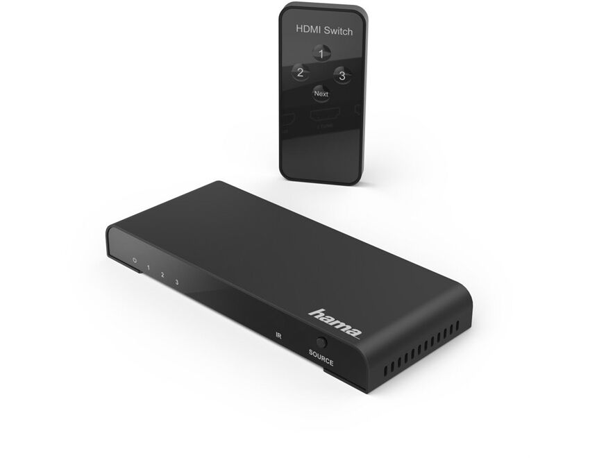 Hama 121770 4k-HDMI-Umschalter 3x1
