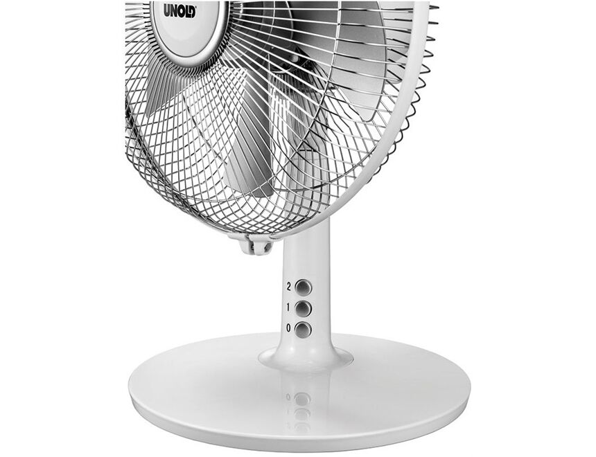UNOLD 86810 Tischventilator Silverline