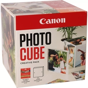 Canon PP-201 5x5 PHOTO CUBE WHITE ORANGE