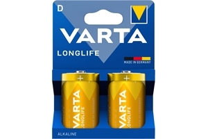 Varta Longlife D 2er Blister