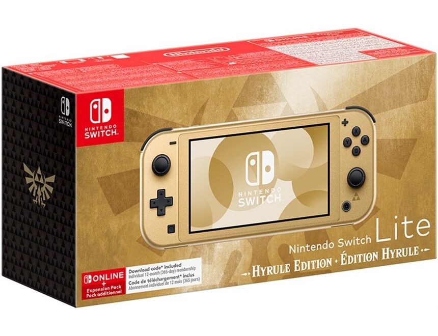 Nintendo Switch Lite Konsole Hyrule-Edition
