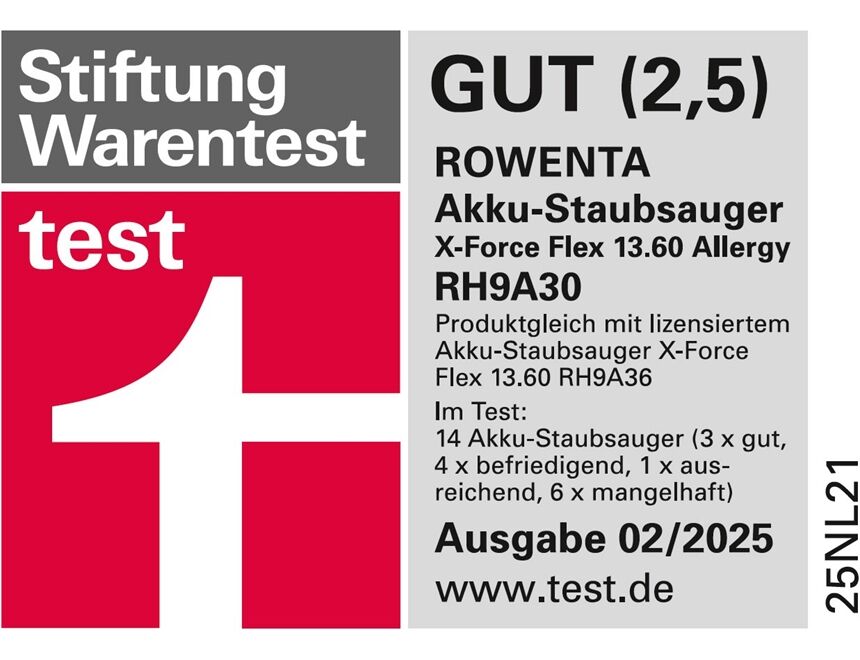 Rowenta RH 9A30WO XForce Flex 13.60 Anniversary