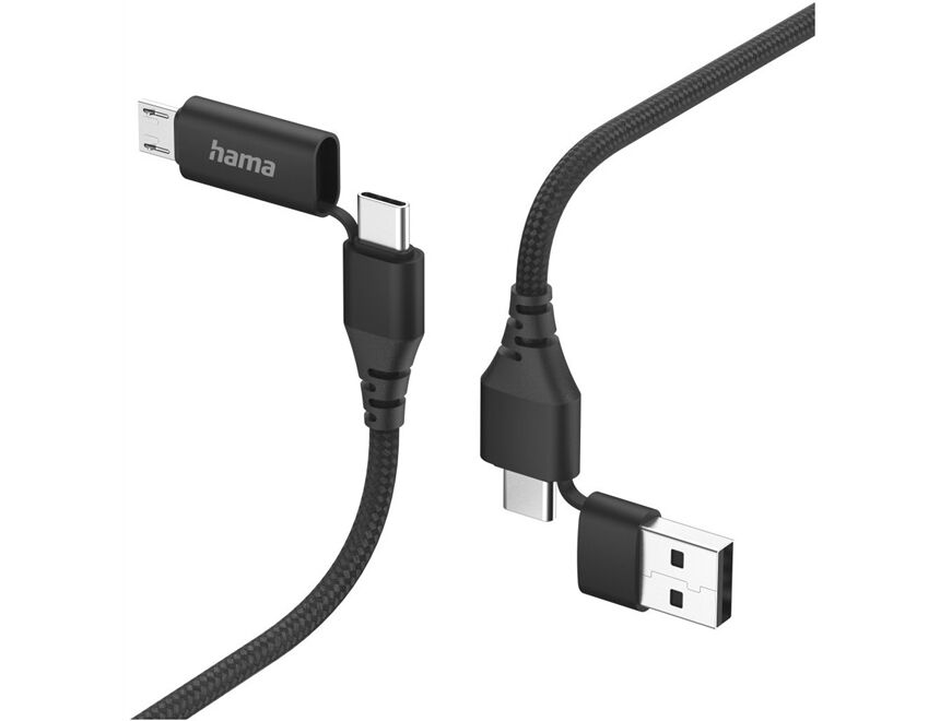 Hama 201537 4in1 Multi-Ladekabel (1,5m)
