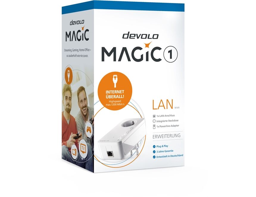 Devolo Magic 1 LAN Erweiterung 1-1-1