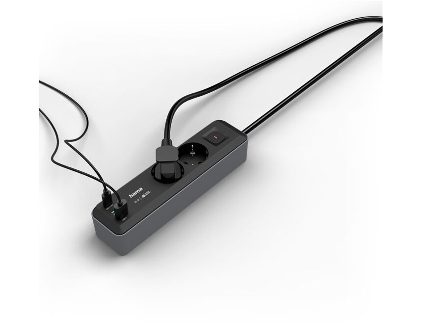 Hama Steckdosenleiste 2-fach (1,4m)