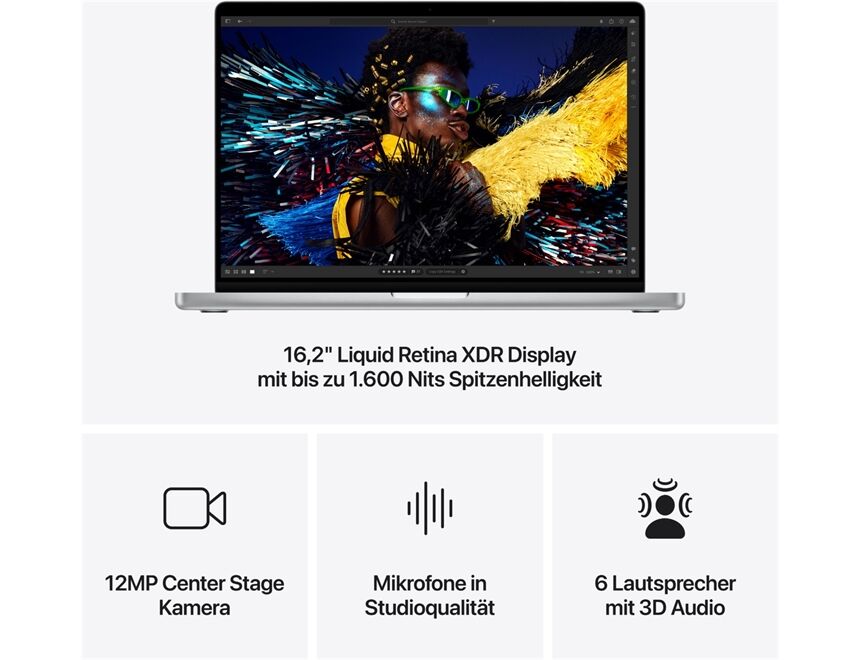 Apple MacBook Pro 16" (MX2T3D/A) M4PRO 24GB 512GB SSD