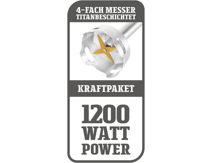 GASTROBACK Design Power Stabmixer Set 5 in 1