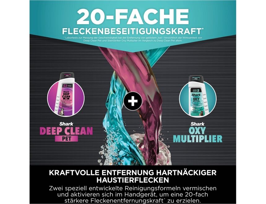 SHARK PX250EUT StainStriker HairPro Pet