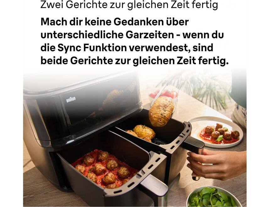 Braun TD3030I BK TwinCook 3