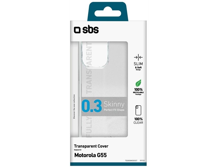 SBS Skinny Cover für Motorola moto g55 5G