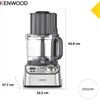 Kenwood FDM72.990SS Multipro XL Weigh +