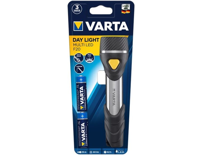 Varta Day Light Multi LED F20 Taschenlampe