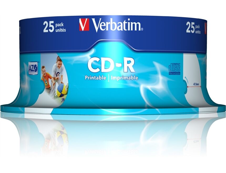 Verbatim 80MIN 700MB 52X PRINTABLE