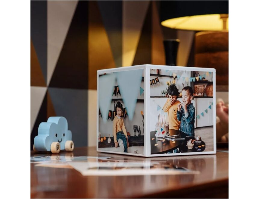 Canon PP-201 5x5 PHOTO CUBE WHITE ORANGE