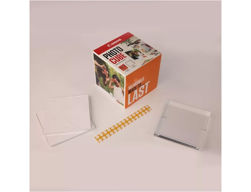 Canon PP-201 5x5 PHOTO CUBE WHITE ORANGE