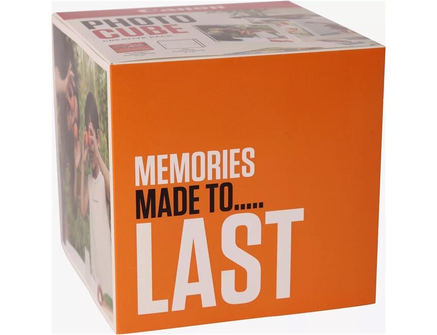 Canon PP-201 5x5 PHOTO CUBE WHITE ORANGE