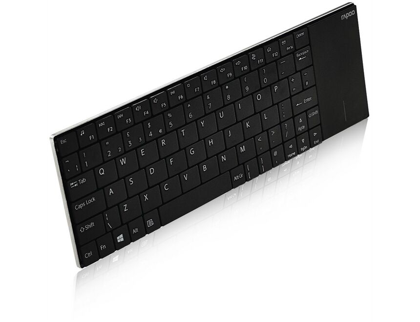 Rapoo E2710 Wireless Multimedia Tastatur schwarz