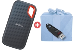 SANDISK Extreme Portable SSD V2 1TB + UltraUSB3.0 (64GB)