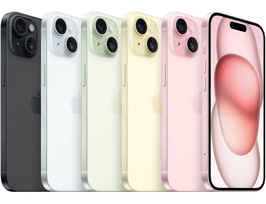 Apple iPhone 15 (128GB) schwarz