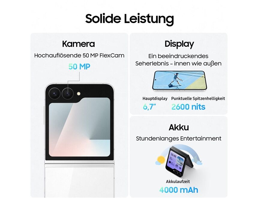 Samsung Galaxy Z Flip7 FE (128GB)