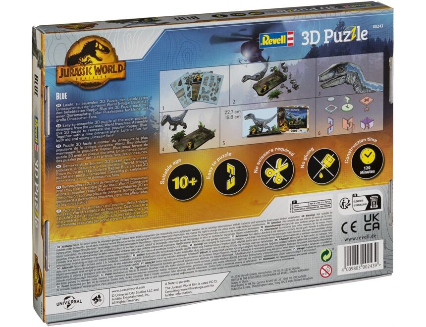 Revell 3D Puzzle Jurassic World Dominion