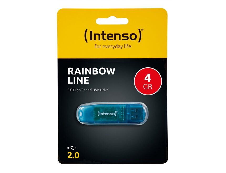 Intenso USB 4GB Stick (2.0) Rainbow Line