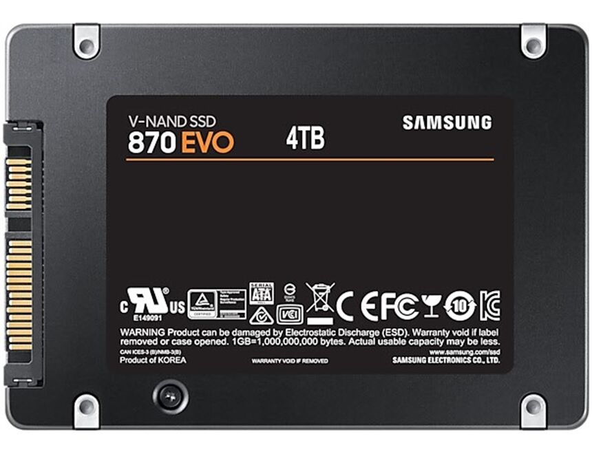 Samsung 870 EVO 2,5" (4TB)