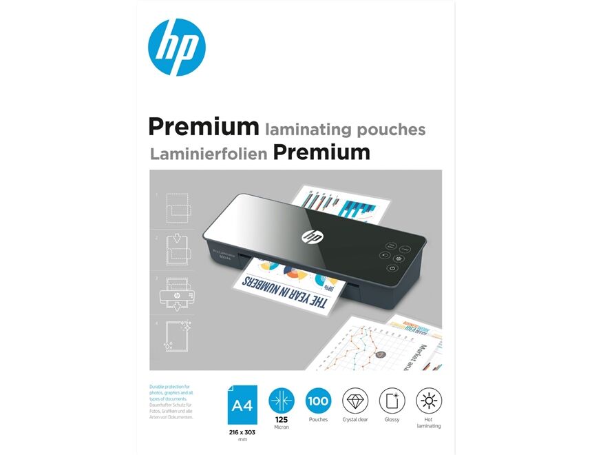 HP Premium Laminierfolien A4 125 Mic