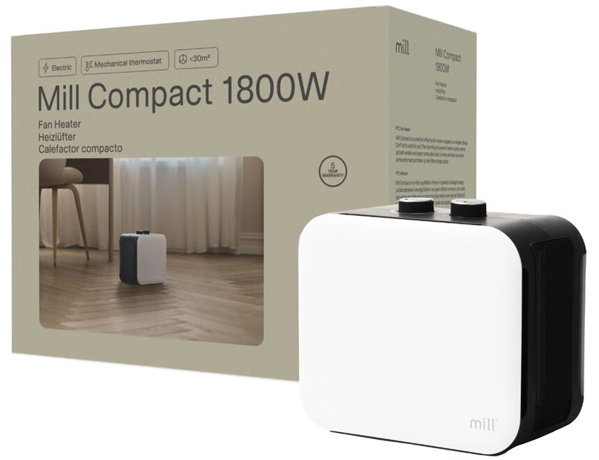Mill Compact Fan Heater (1800W)