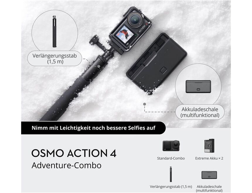 DJI Action 4 Adventure-Combo