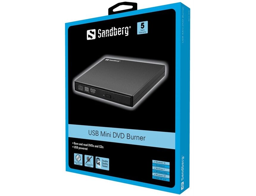 Sandberg USB Mini DVD Burner