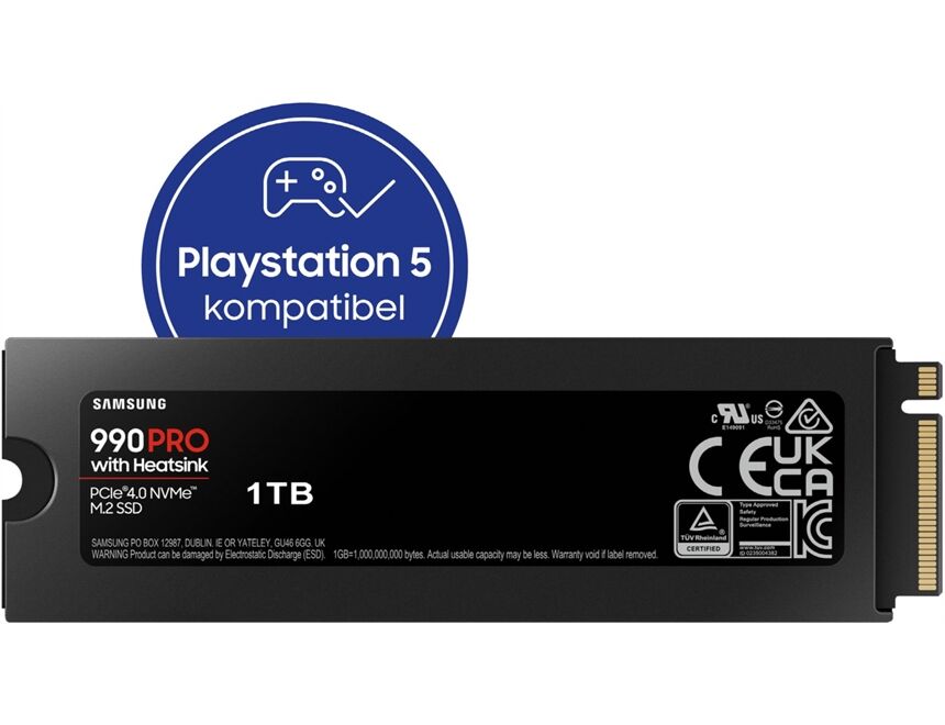 Samsung 990 PRO Heatsink M.2 (1TB)