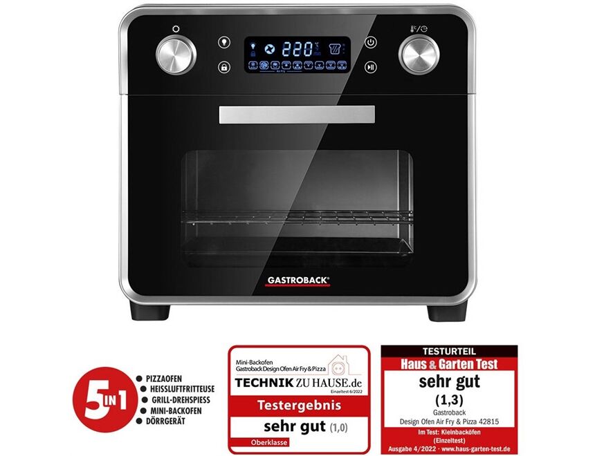 GASTROBACK Design Ofen Air Fry & Pizza