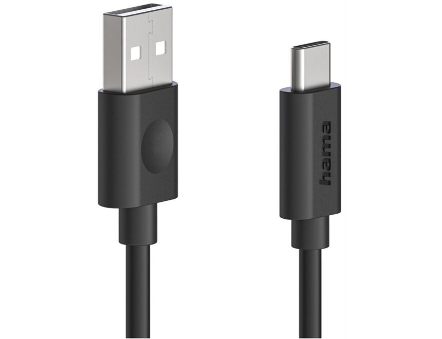 Hama USB-A > USB-C Kabel (1,2m)