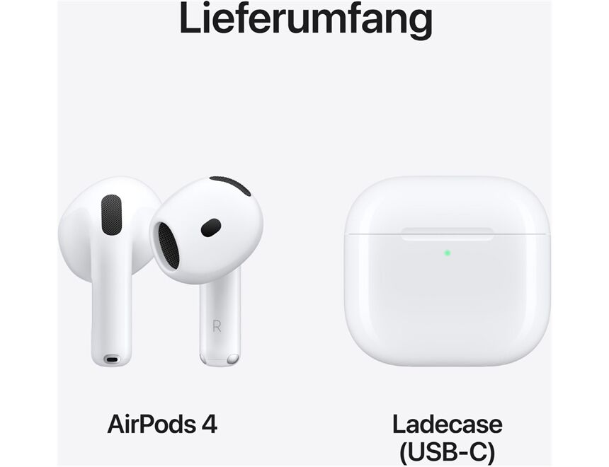 Apple AirPods 4 weiß
