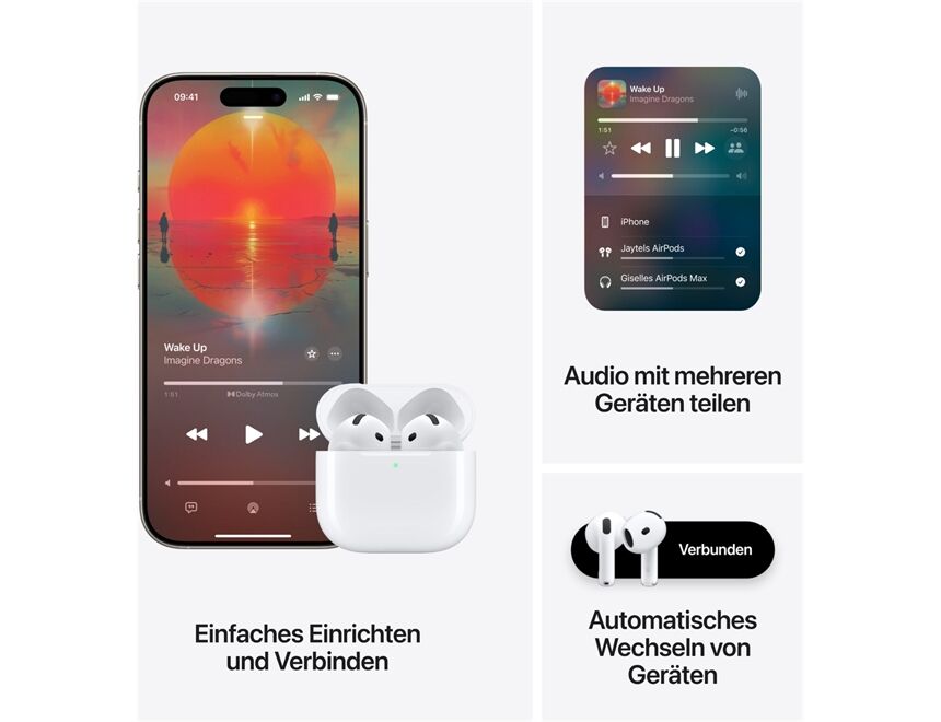 Apple AirPods 4 weiß