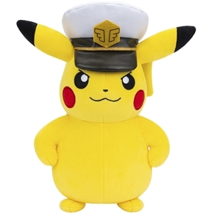 JAZWARES 70217 Captain Pikachu Plüsch (20cm)