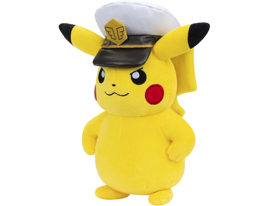 JAZWARES 70217 Captain Pikachu Plüsch (20cm)