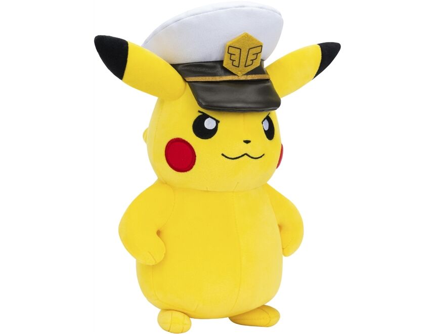 JAZWARES 70217 Captain Pikachu Plüsch (20cm)