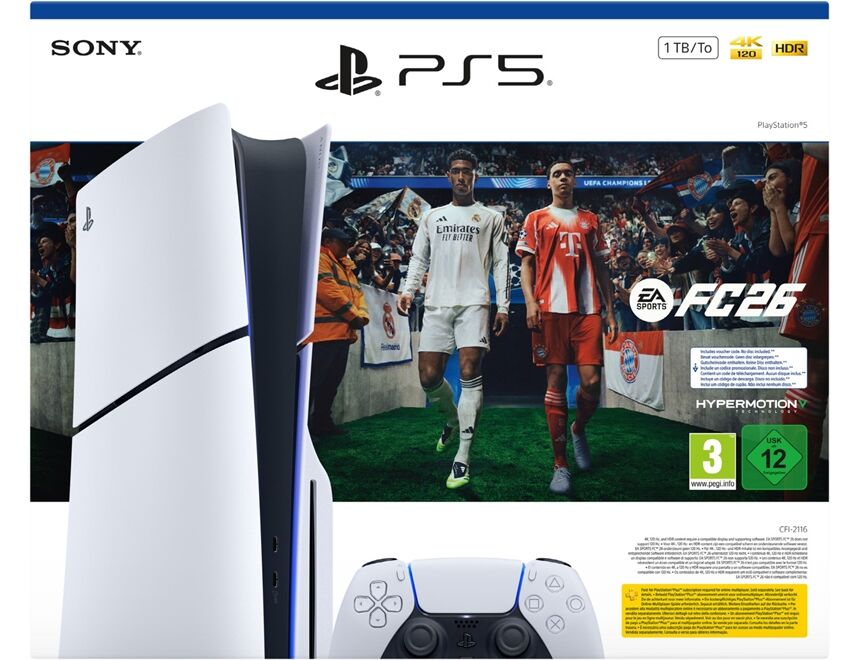 Sony PlayStation 5 Disc Edition inkl. EA FC 26