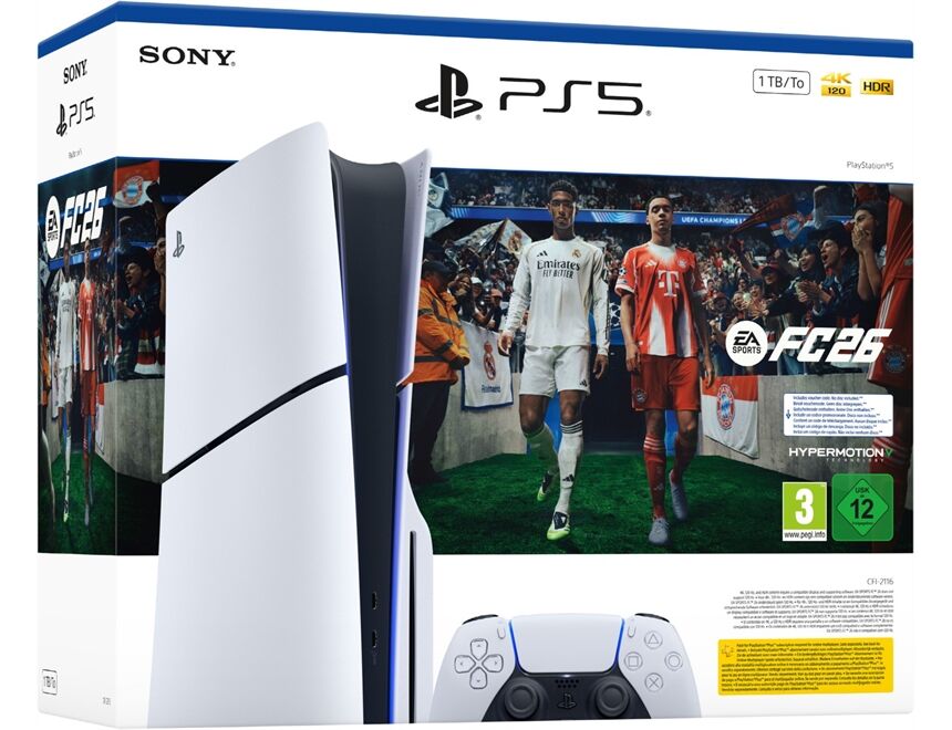 Sony PlayStation 5 Disc Edition inkl. EA FC 26