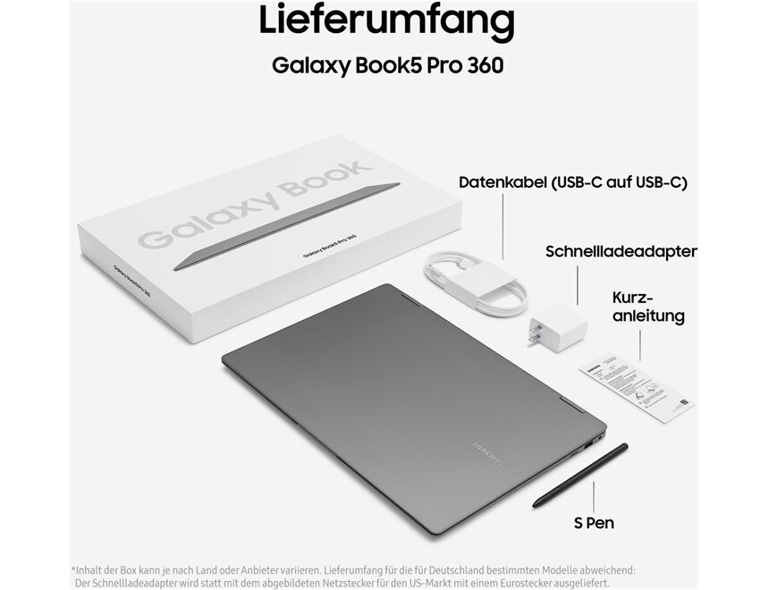 Samsung Galaxy Book5 Pro 360 NP960QHA-KG3DE
