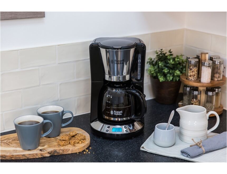 Russell Hobbs Victory Digitale Glas-Kaffeemaschin