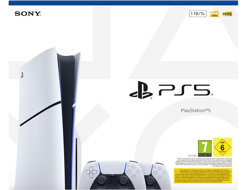 Sony PlayStation 5 incl. 2ten DualSense Controller