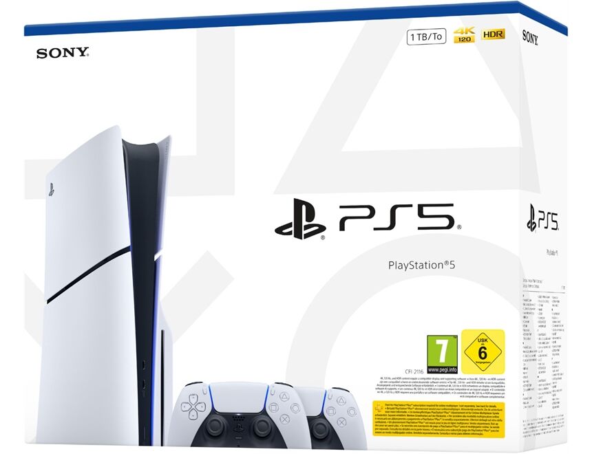 Sony PlayStation 5 incl. 2ten DualSense Controller