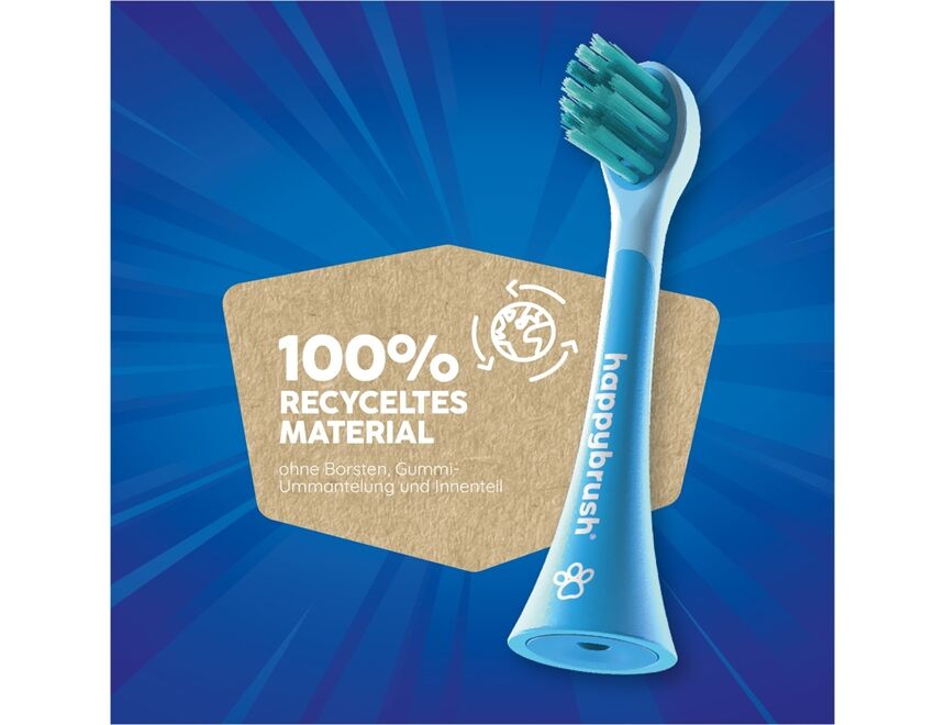happybrush ECO VIBE KIDS Aufsteckbürsten